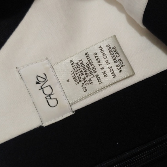 CACHE COLORBLOCK DRESS VINTAGE - Picture 3 of 8